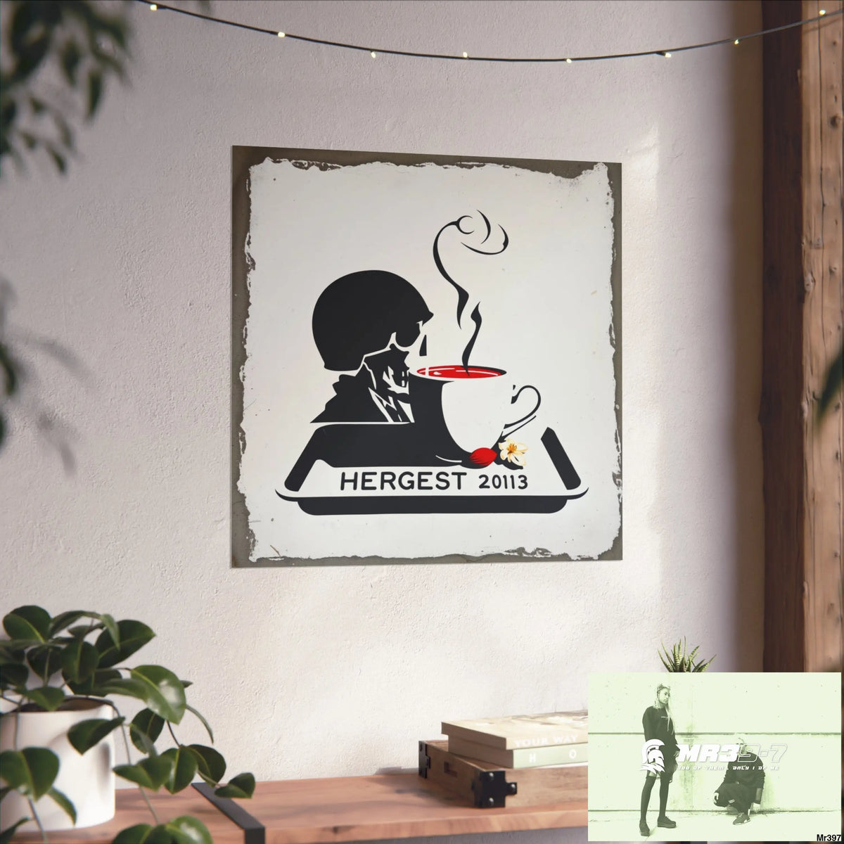 Hergest Cyanide Tea Assassination December 2013 no3 Fine Art Posters Poster