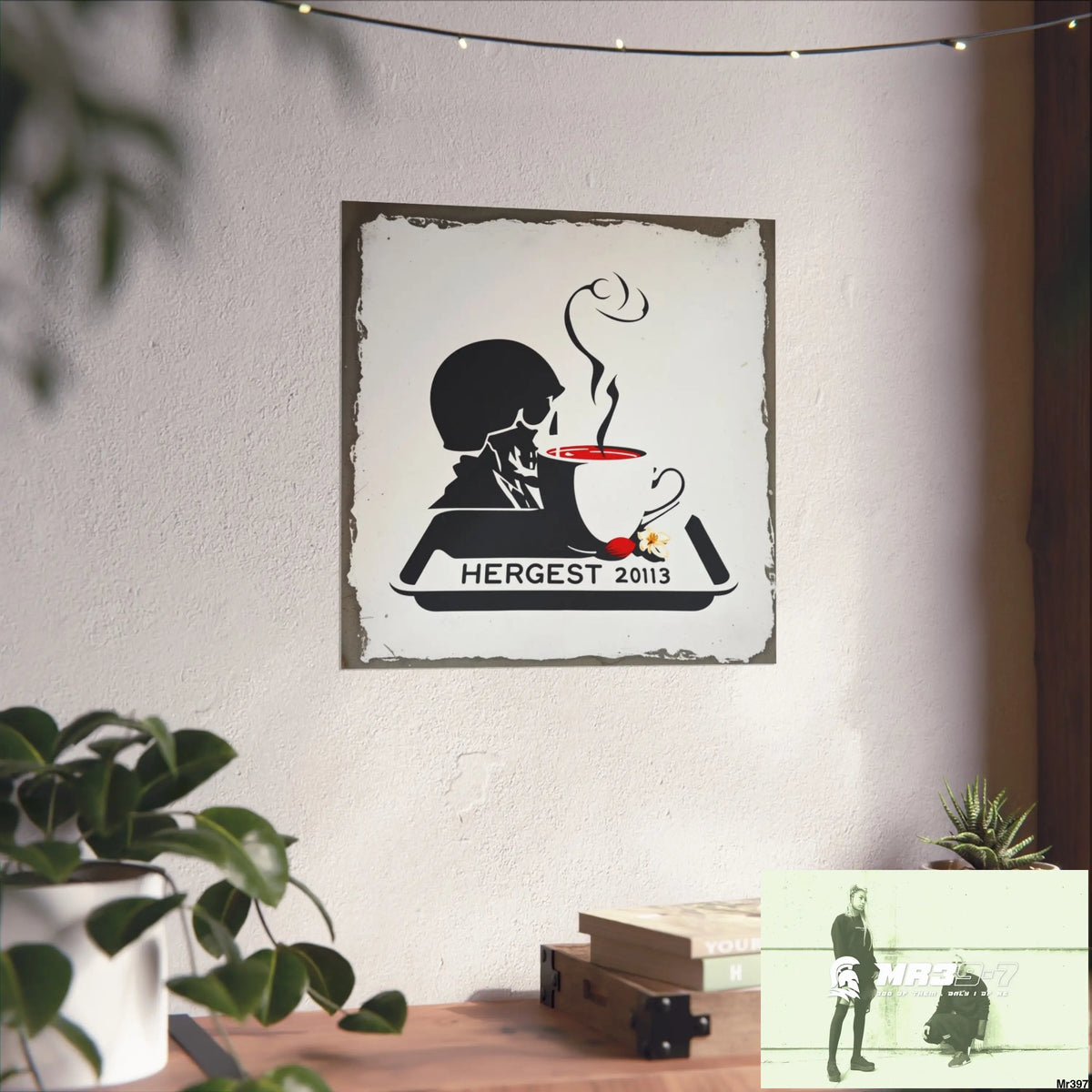 Hergest Cyanide Tea Assassination December 2013 no3 Fine Art Posters Poster