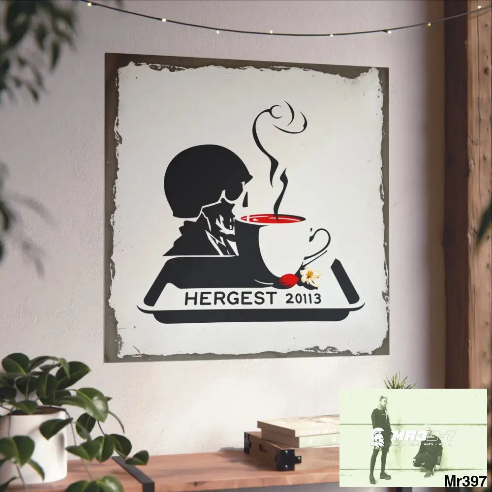 Hergest Cyanide Tea Assassination December 2013 no3 Fine Art Posters Poster