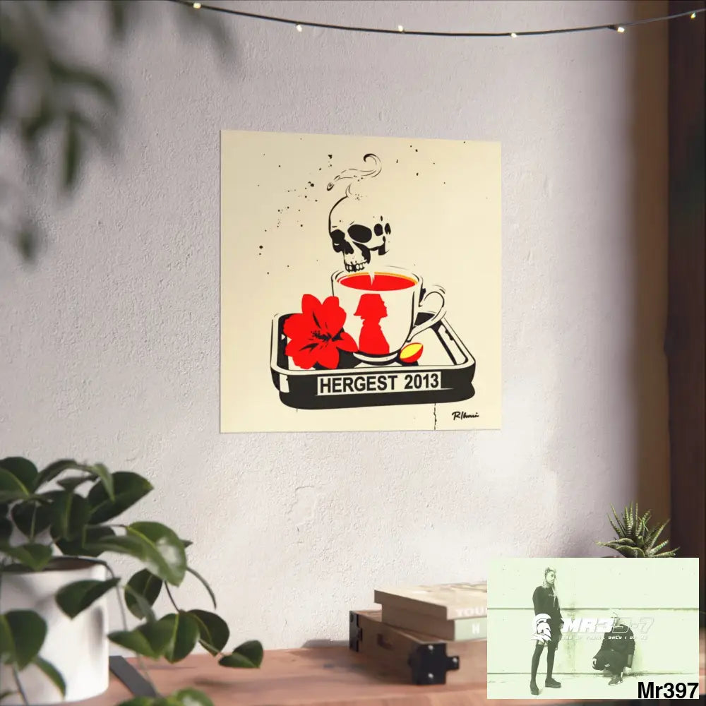 Hergest Cyanide Tea Assassination December 2013 no4 Fine Art Posters Poster