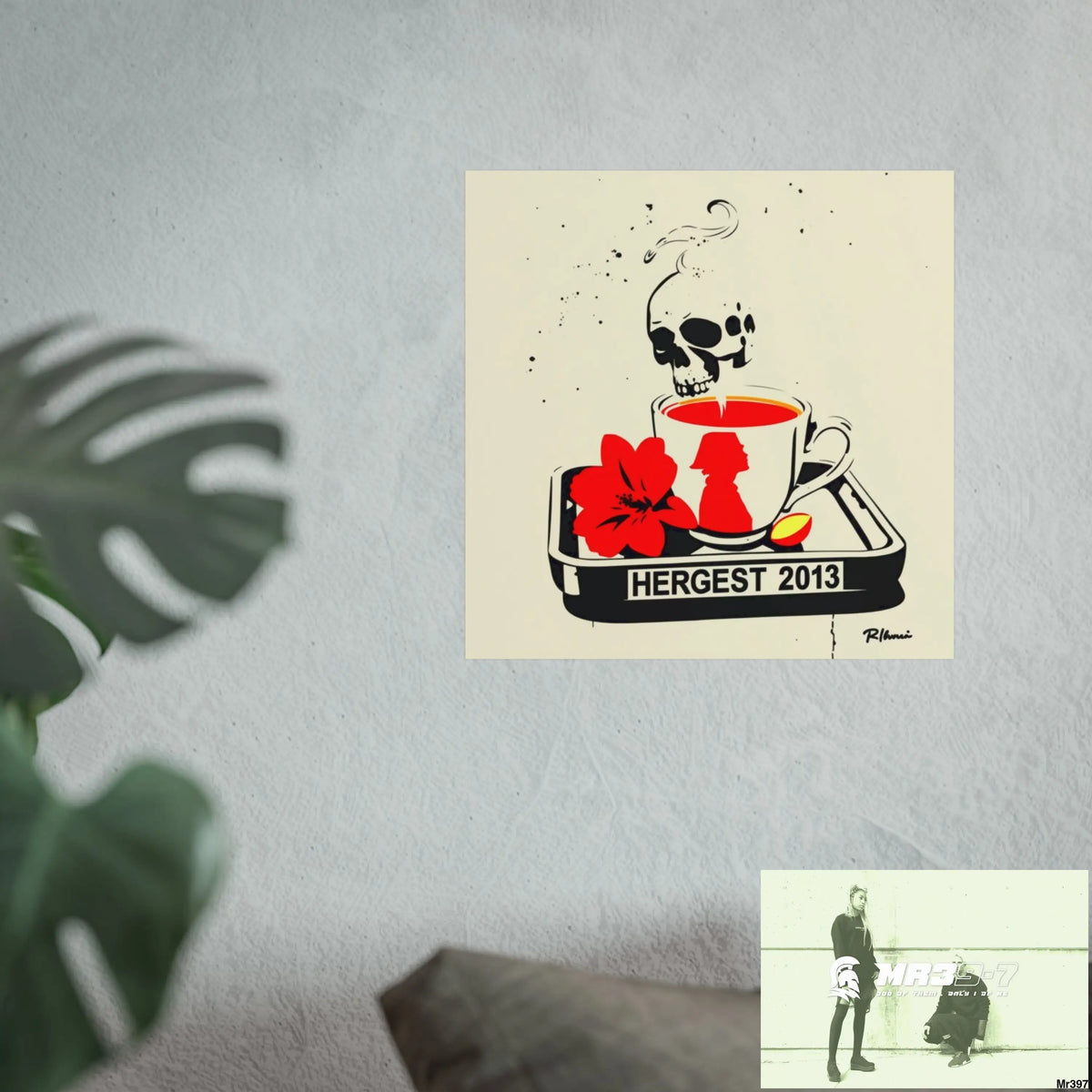 Hergest Cyanide Tea Assassination December 2013 no4 Fine Art Posters Poster