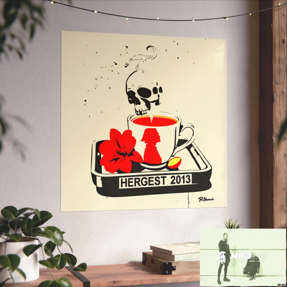 Hergest Cyanide Tea Assassination December 2013 no4 Fine Art Posters Poster
