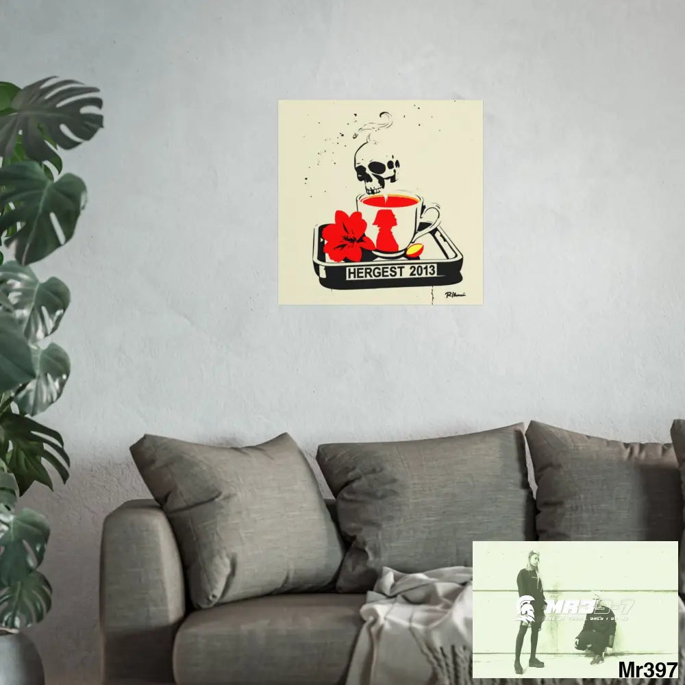 Hergest Cyanide Tea Assassination December 2013 no4 Fine Art Posters Poster