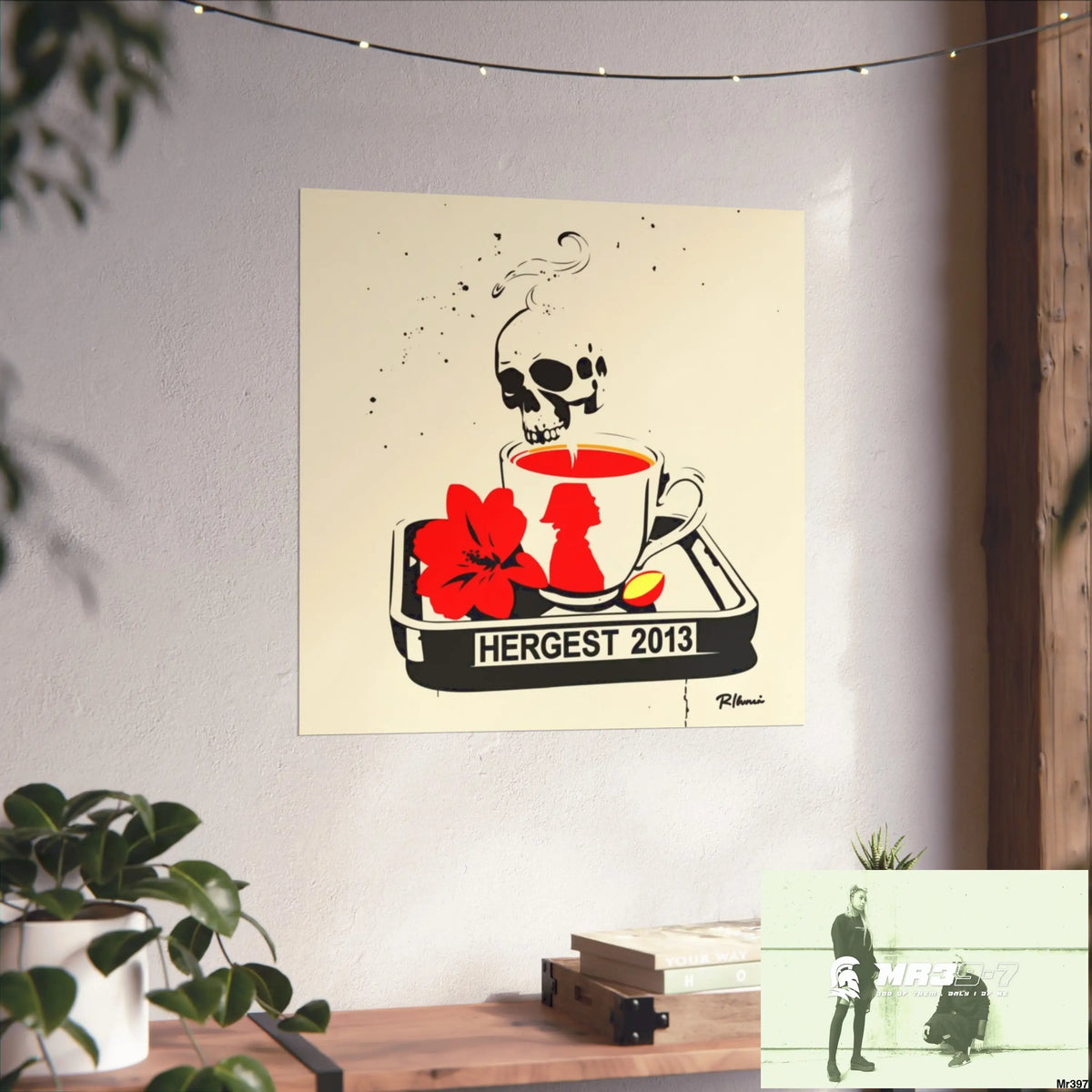 Hergest Cyanide Tea Assassination December 2013 no4 Fine Art Posters Poster