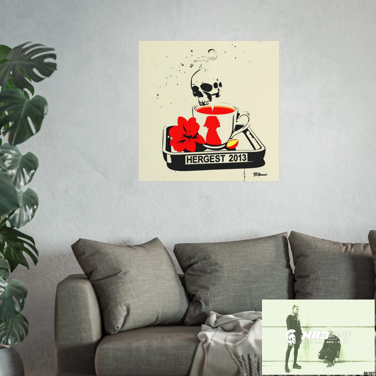 Hergest Cyanide Tea Assassination December 2013 no4 Fine Art Posters Poster