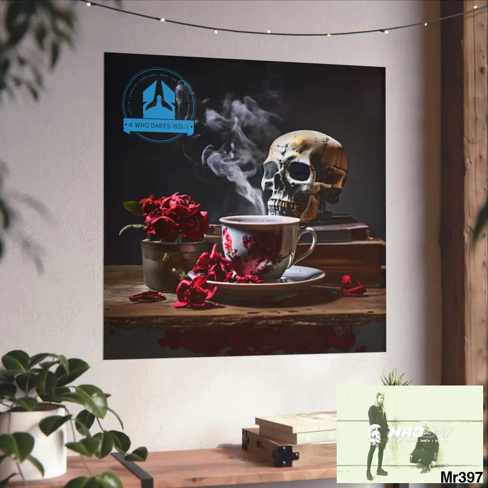 Hergest Cyanide Tea Assassination December 2013 no6 Fine Art Posters Poster