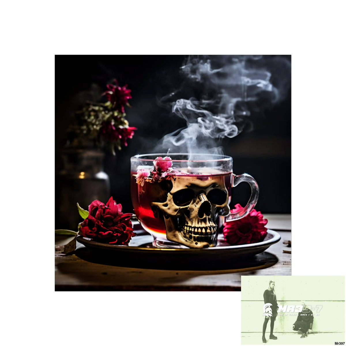 Hergest Cyanide Tea Assassination December 2013 no7 Fine Art Posters 16″ x 16″ / Matte Poster