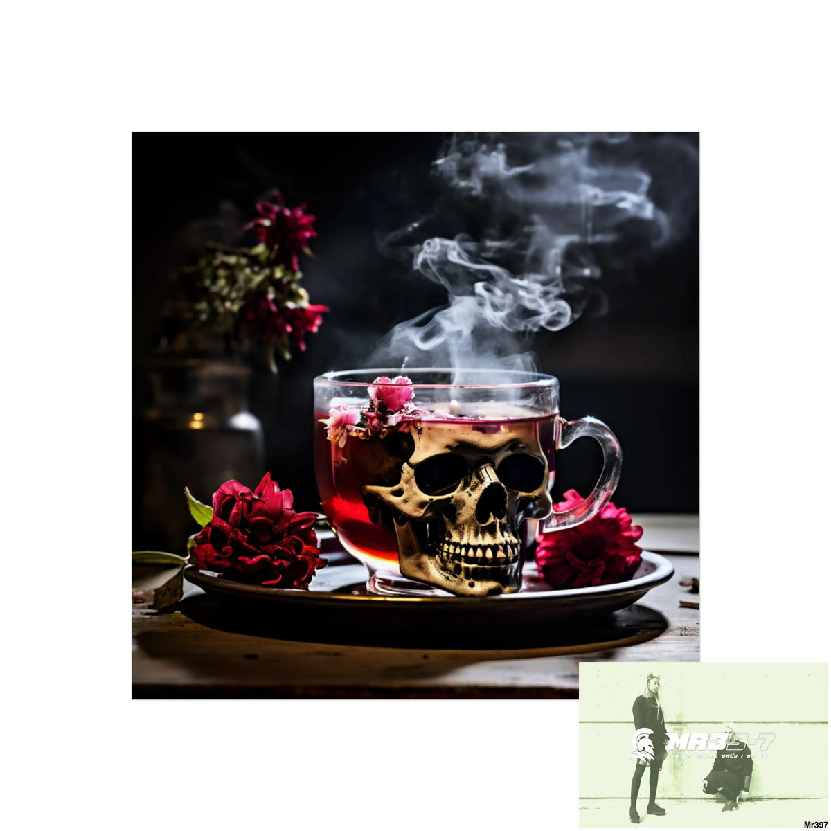 Hergest Cyanide Tea Assassination December 2013 no7 Fine Art Posters 30″ x 30″ / Matte Poster