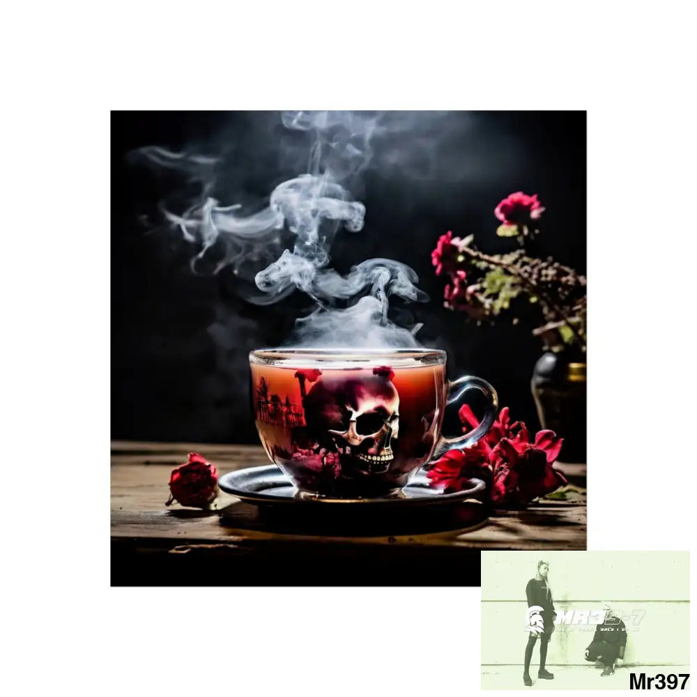 Hergest Cyanide Tea Assassination December 2013 no8 Fine Art Posters 30″ x 30″ / Matte Poster