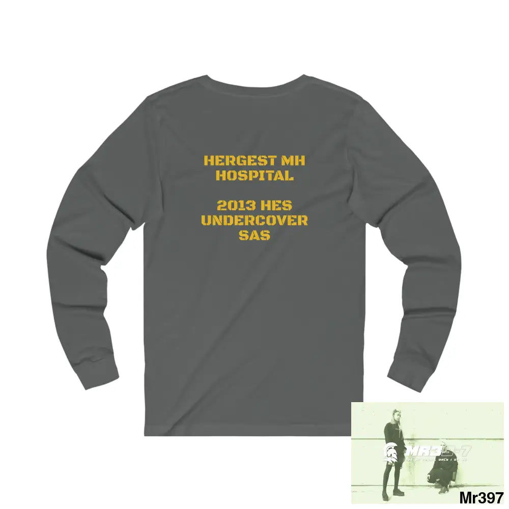 Hergest MH 2013 A1 Who Dares Wins Unisex Jersey Long Sleeve Tee Long-sleeve