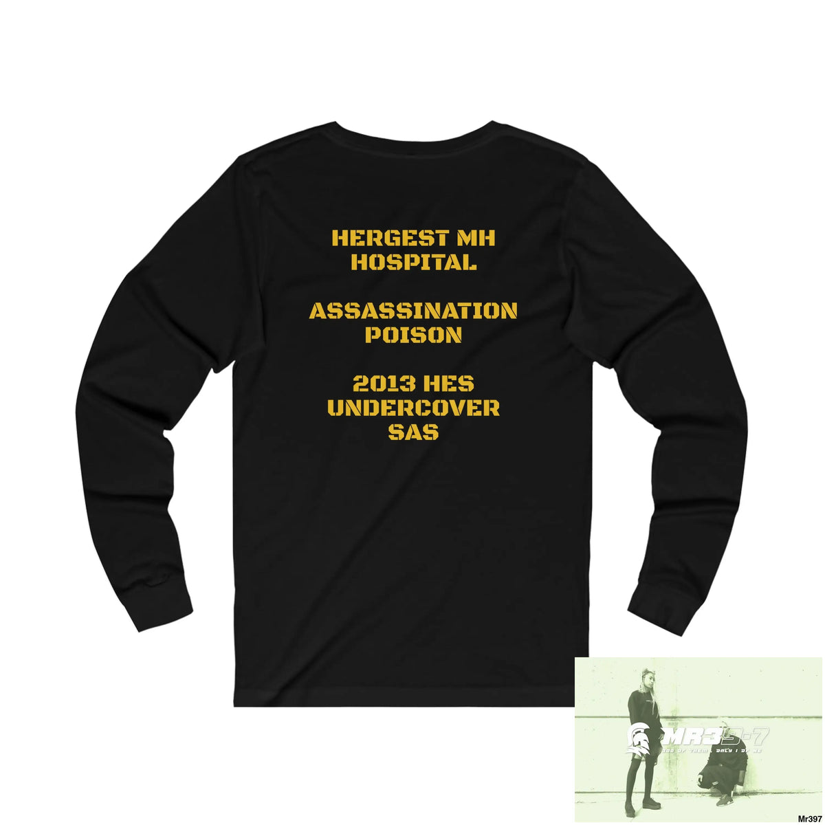 Hergest MH 2013 A1 Who Dares Wins Unisex Jersey Long Sleeve Tee Long-sleeve