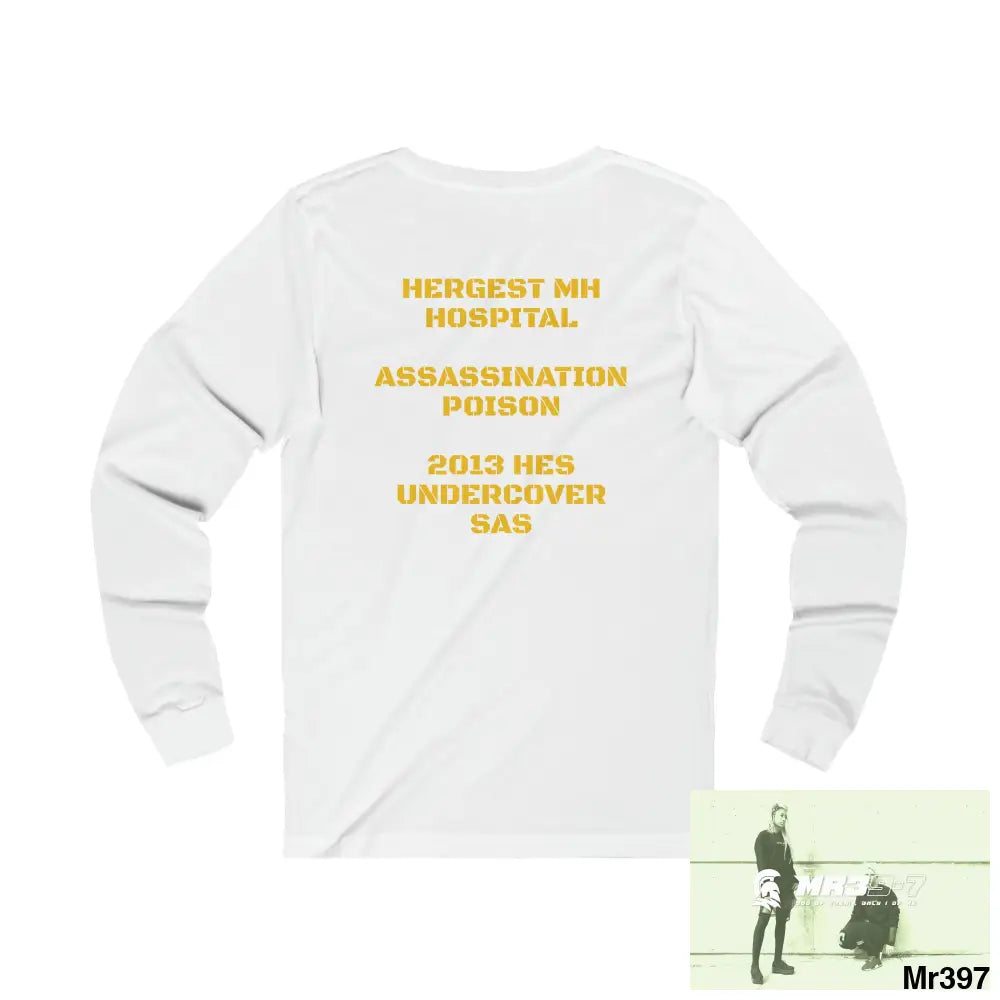 Hergest MH 2013 A1 Who Dares Wins Unisex Jersey Long Sleeve Tee Long-sleeve