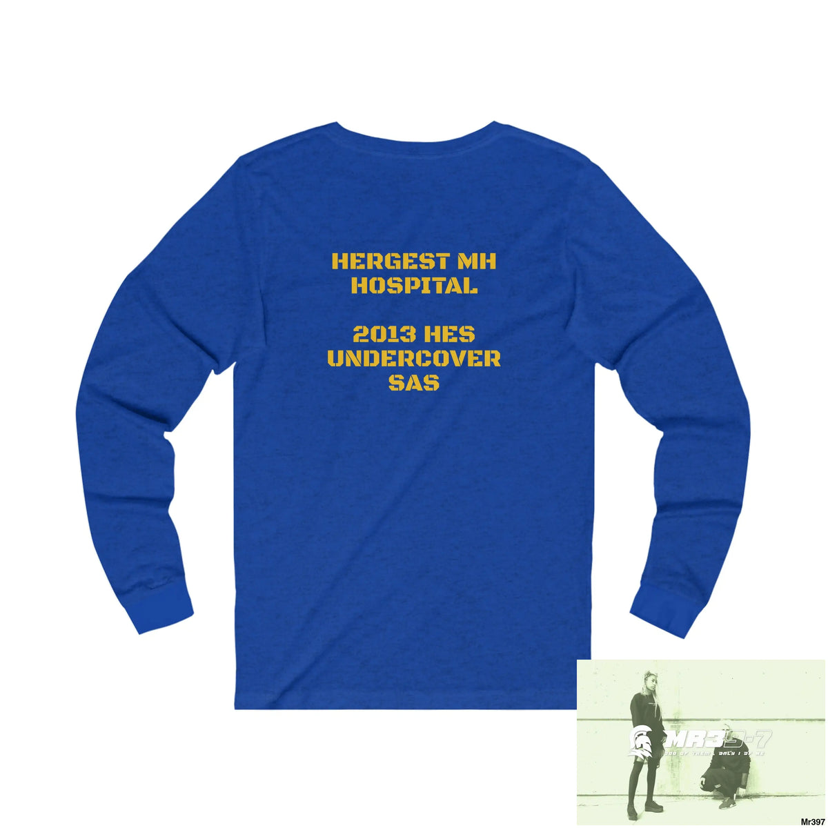 Hergest MH 2013 A1 Who Dares Wins Unisex Jersey Long Sleeve Tee Long-sleeve