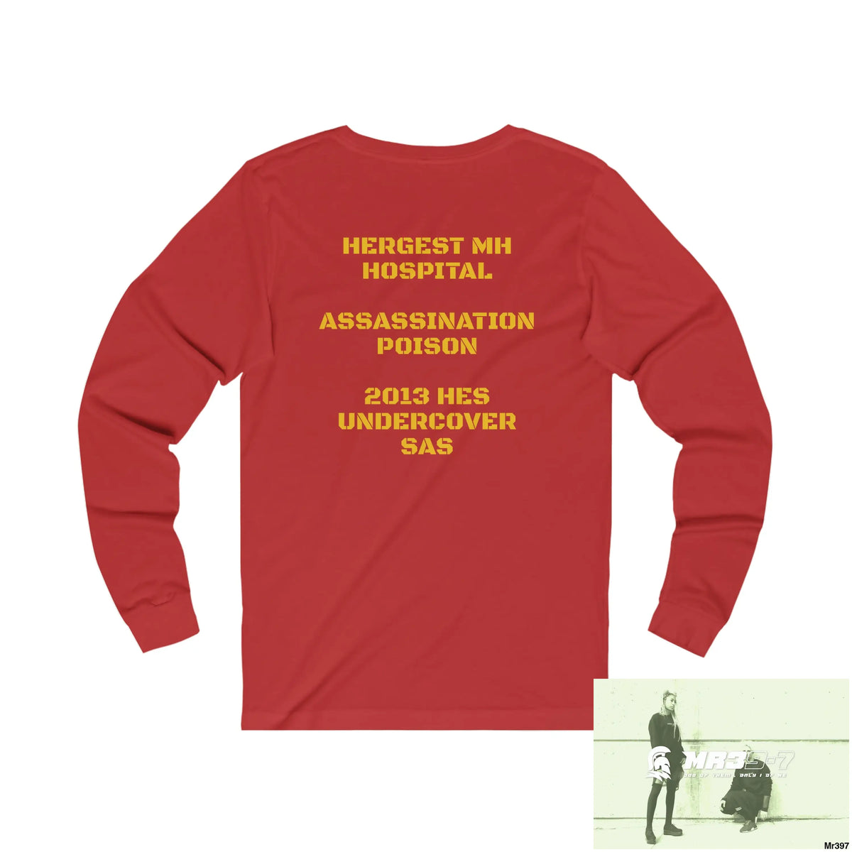 Hergest MH 2013 A1 Who Dares Wins Unisex Jersey Long Sleeve Tee Long-sleeve