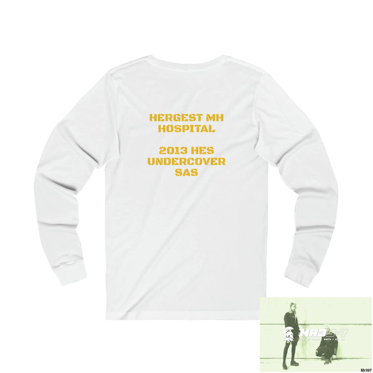 Hergest MH 2013 A1 Who Dares Wins Unisex Jersey Long Sleeve Tee Long-sleeve