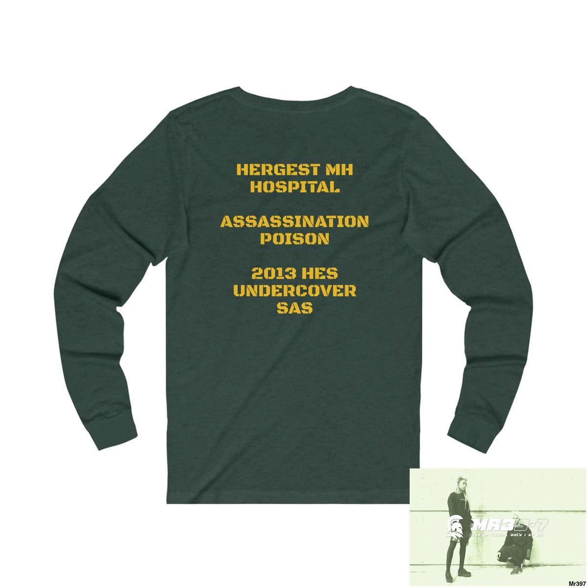 Hergest MH 2013 A1 Who Dares Wins Unisex Jersey Long Sleeve Tee Long-sleeve