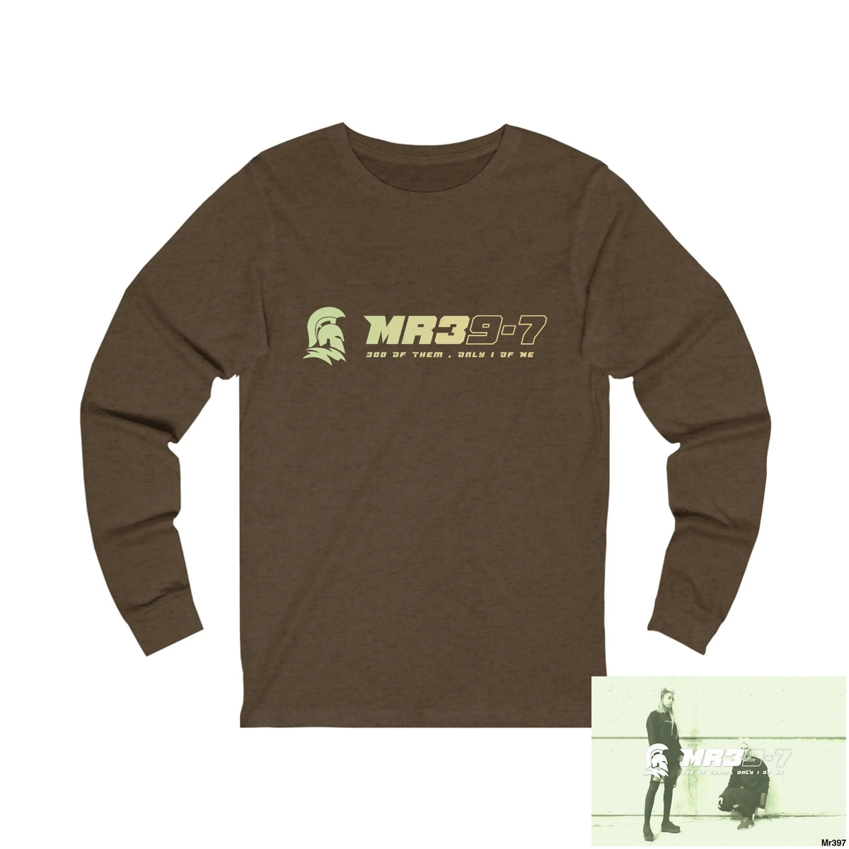 Hergest MH 2013 A1 Who Dares Wins Unisex Jersey Long Sleeve Tee S / Heather Brown Long-sleeve