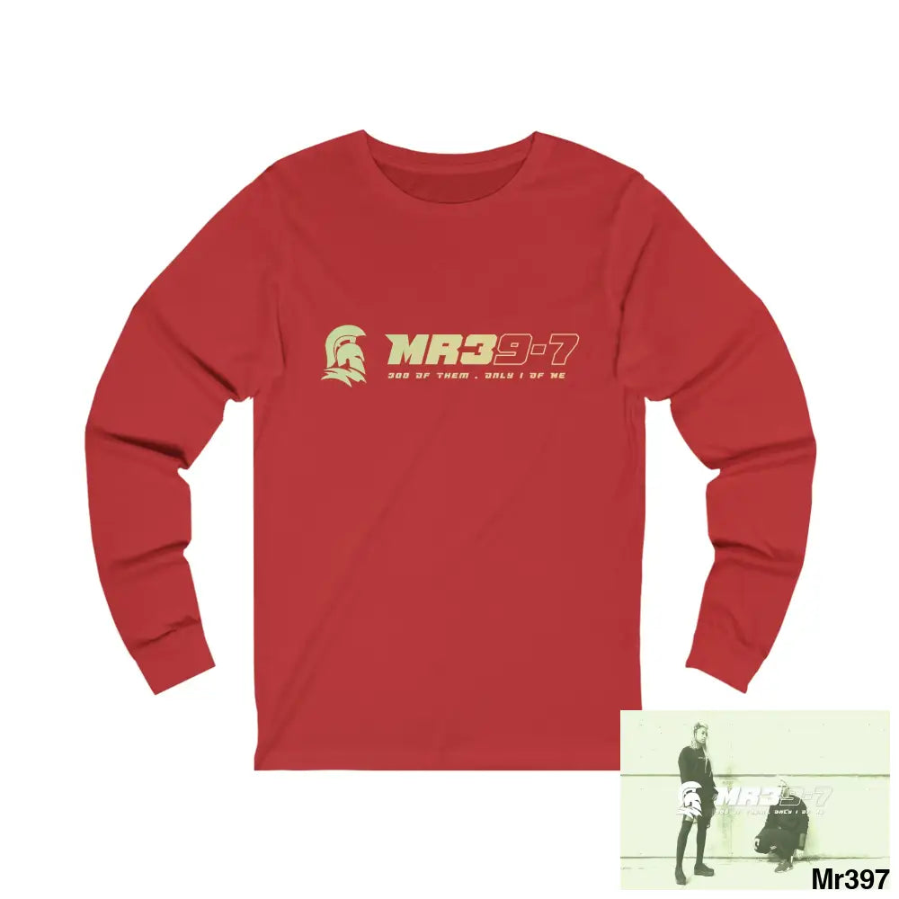Hergest MH 2013 A1 Who Dares Wins Unisex Jersey Long Sleeve Tee S / Red Long-sleeve