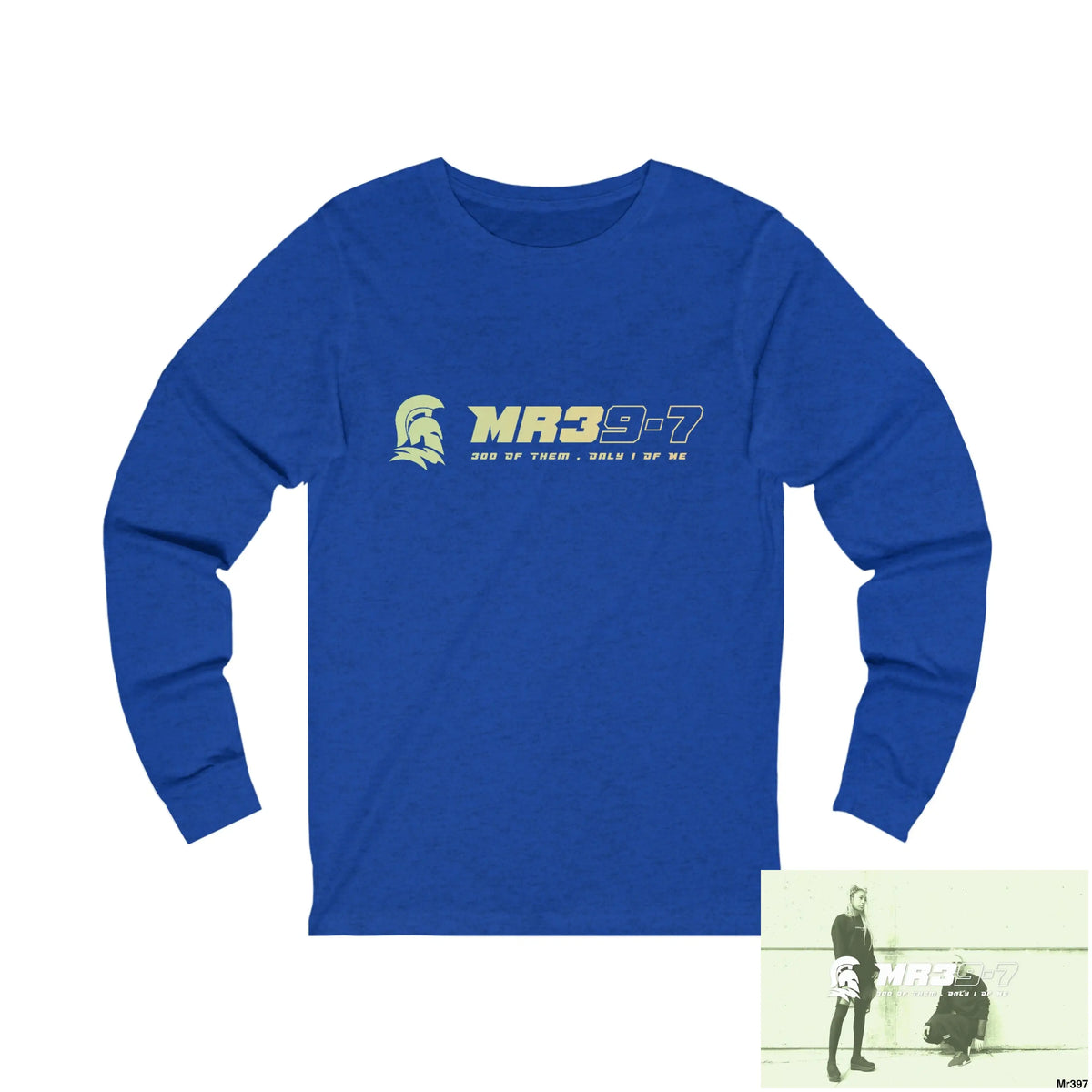 Hergest MH 2013 A1 Who Dares Wins Unisex Jersey Long Sleeve Tee XL / True Royal TriBlend Long-sleeve