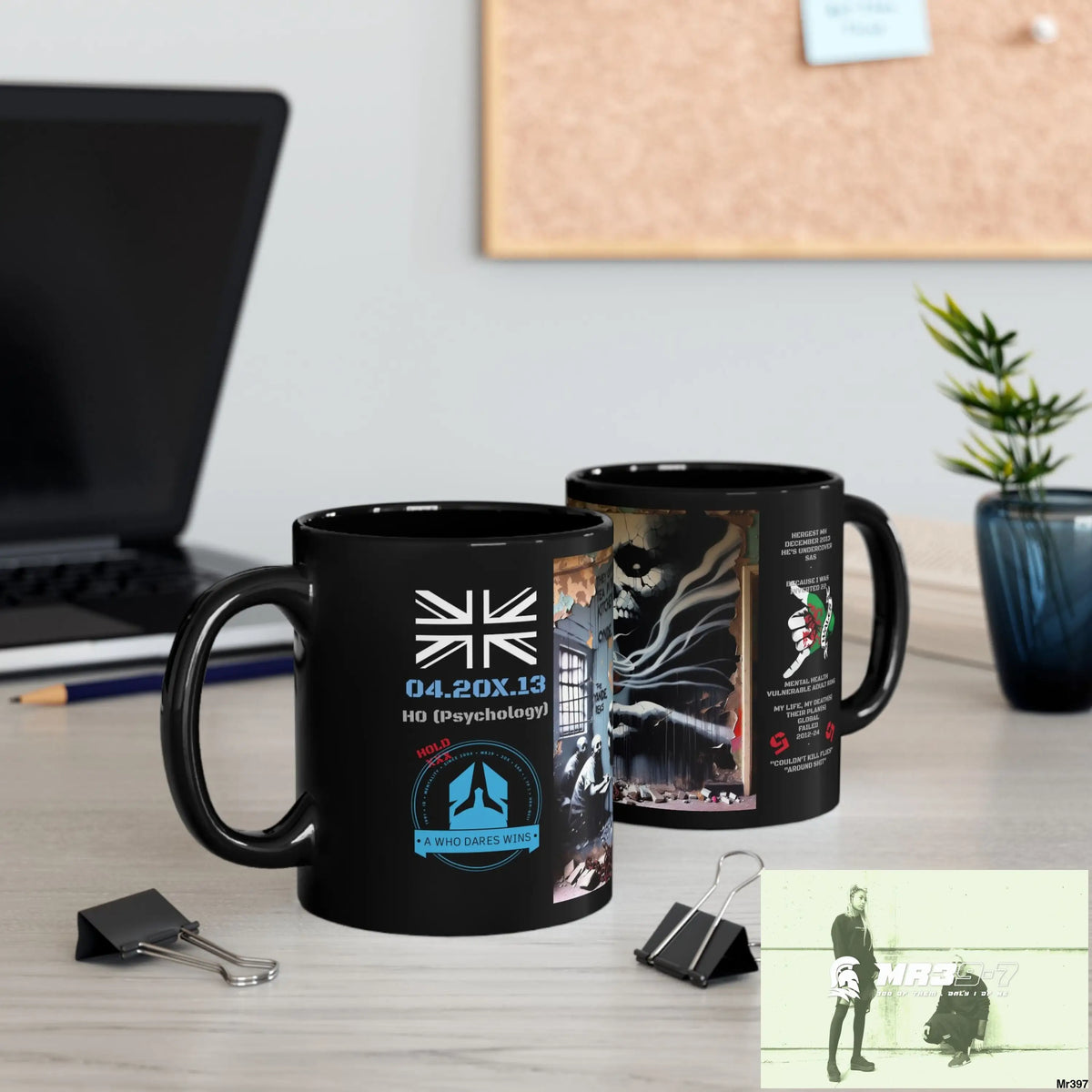 Hergest X3 SAS links MH VAR Cyanide Tea Assassination Fail 11oz Tactical GB / Black Mug 11oz Mug