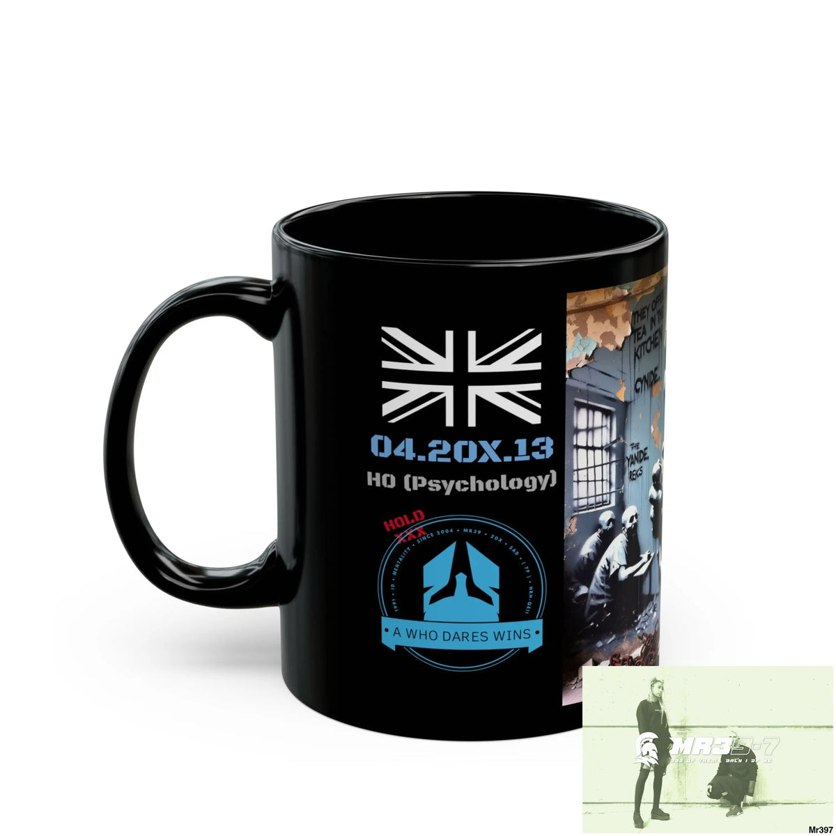 Hergest X3 SAS links MH VAR Cyanide Tea Assassination Fail 11oz Tactical GB / Black Mug 11oz Mug