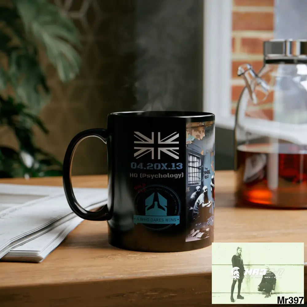 Hergest X3 SAS links MH VAR Cyanide Tea Assassination Fail 11oz Tactical GB / Black Mug 11oz Mug