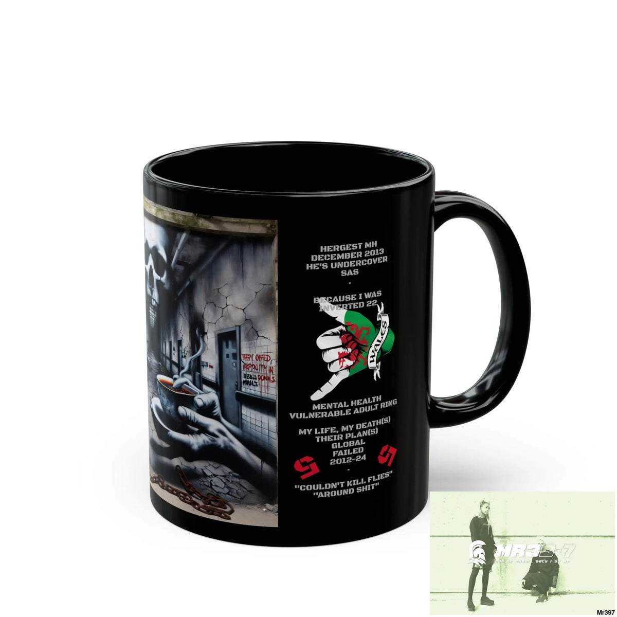 Hergest X3 SAS links MH VAR Cyanide Tea Assassination Fail no 2 11oz Tactical GB / Black Mug 11oz Mug