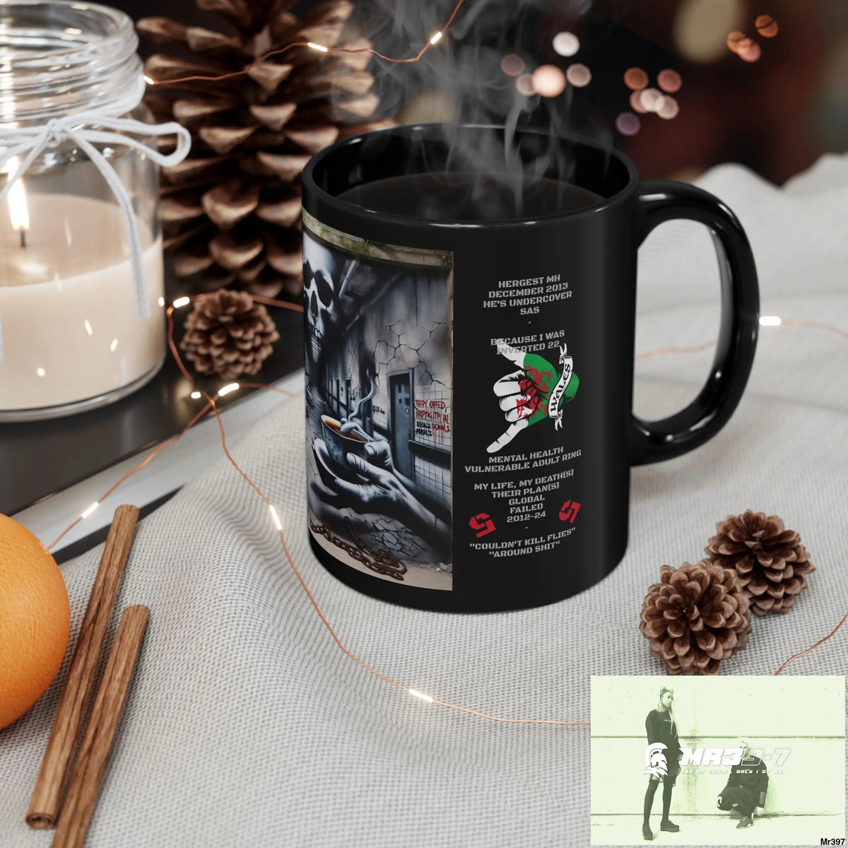 Hergest X3 SAS links MH VAR Cyanide Tea Assassination Fail no 2 11oz Tactical GB / Black Mug 11oz Mug