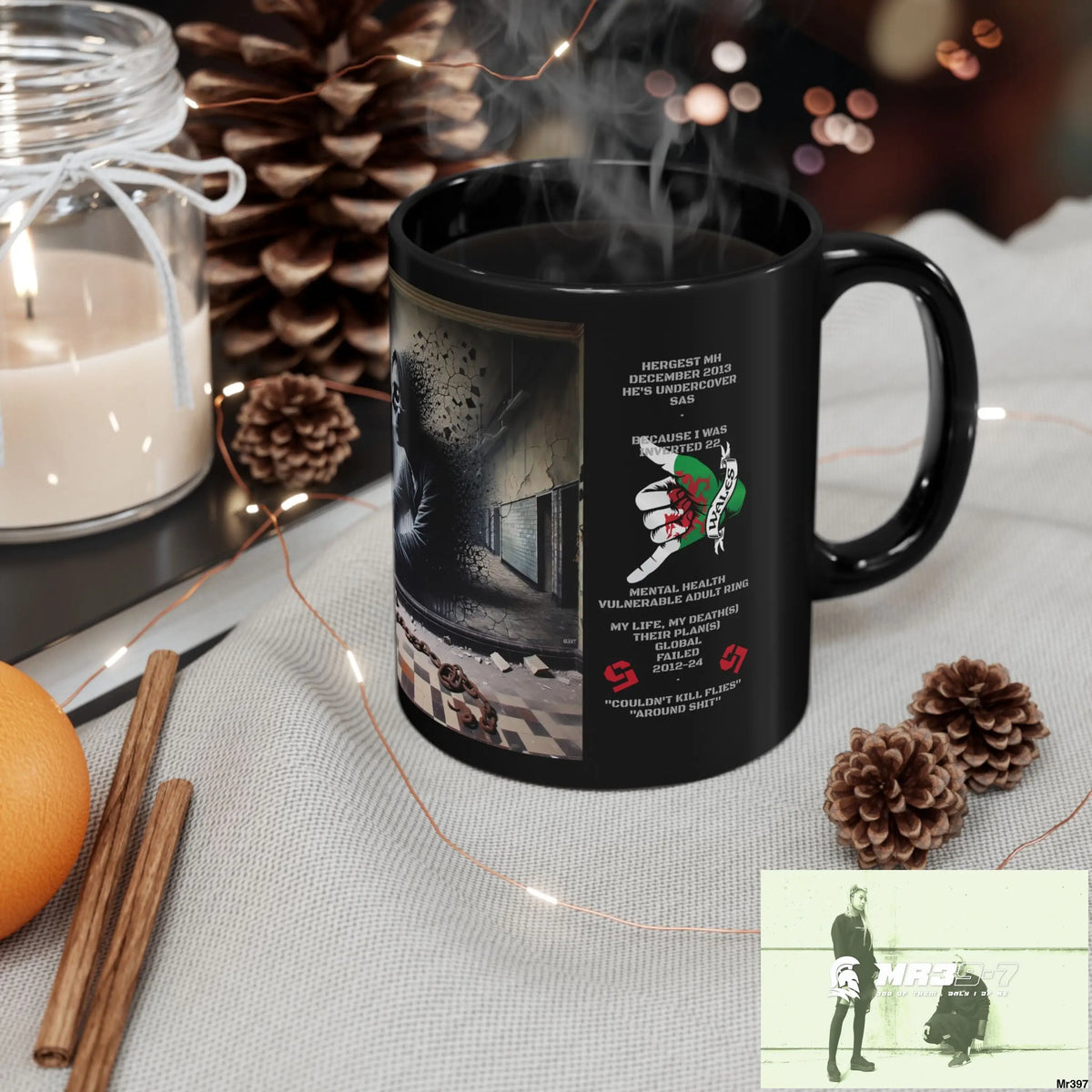 Hergest X3 SAS links MH VAR Cyanide Tea Assassination Fail no 4 11oz Tactical GB / Black Mug 11oz Mug