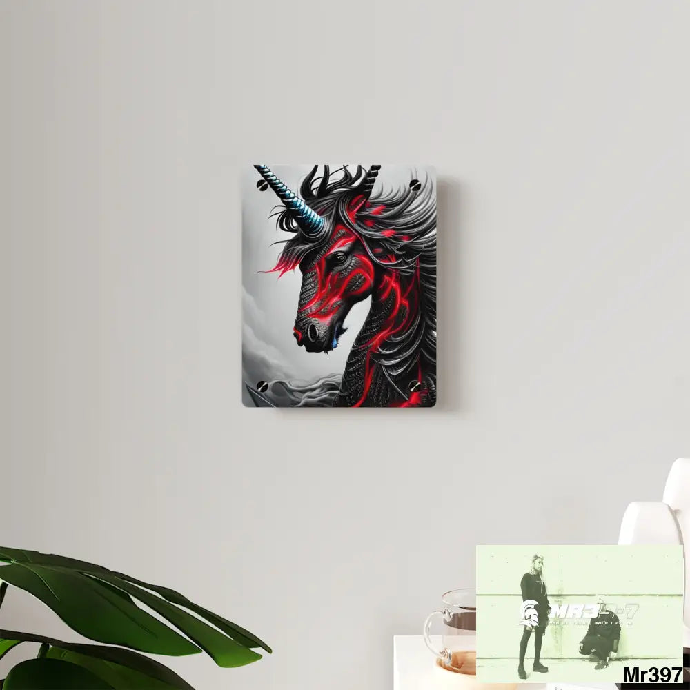 Intricate Unicorn 8k High Definition Hyper Detailed Realistic Beautiful Graphic Acrylic Wall Art Panels Home Decor