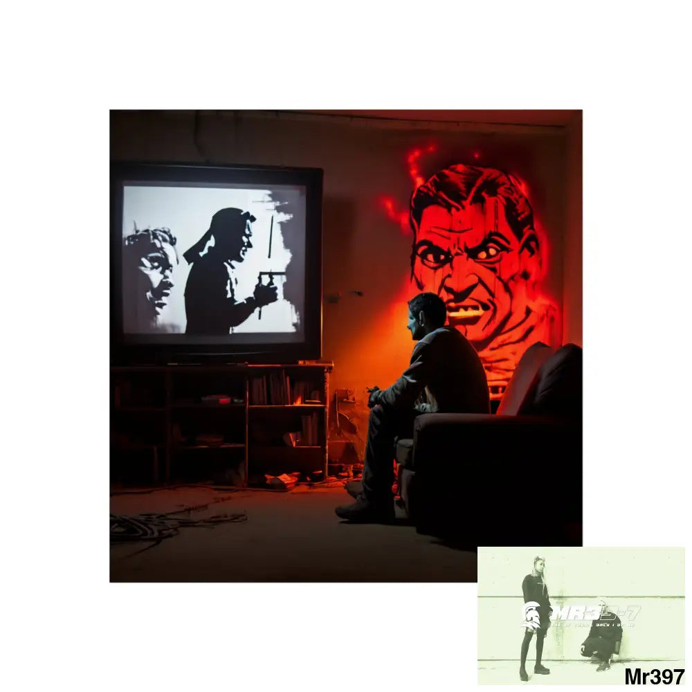 Jealousy and Death Threat my way the source September 2007 no 13 Fine Art Posters 16″ x 16″ / Matte Poster