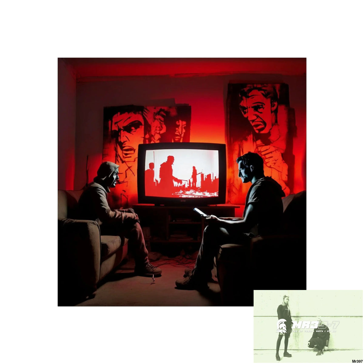 Jealousy and Death Threat my way the source September 2007 no 14 Fine Art Posters 30″ x 30″ / Matte Poster