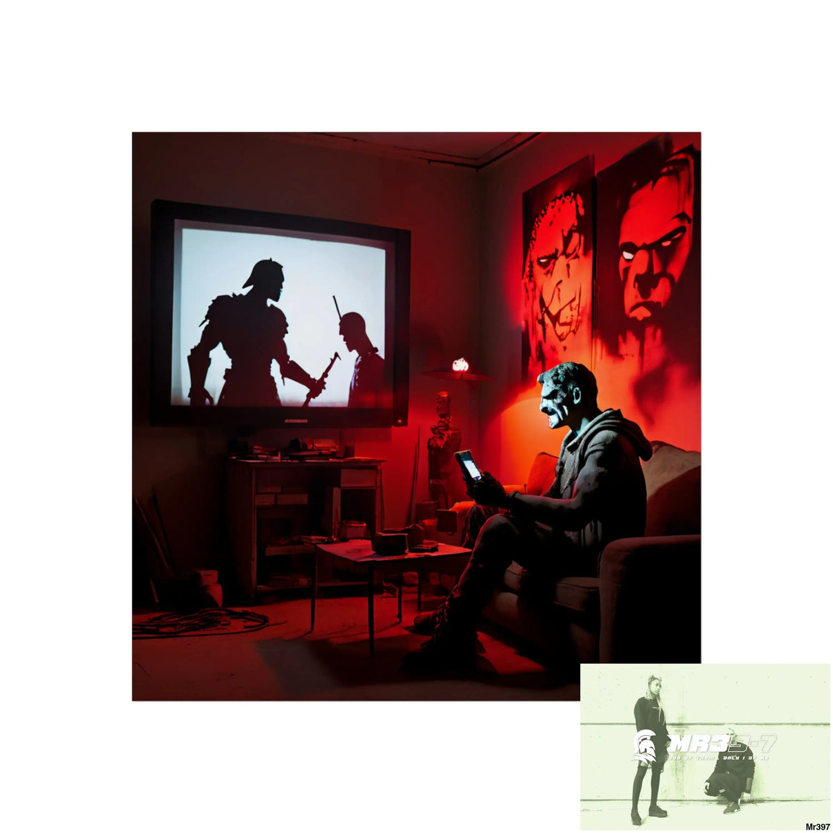 Jealousy and Death Threat my way the source September 2007 no 15 Fine Art Posters 24″ x 24″ / Matte Poster