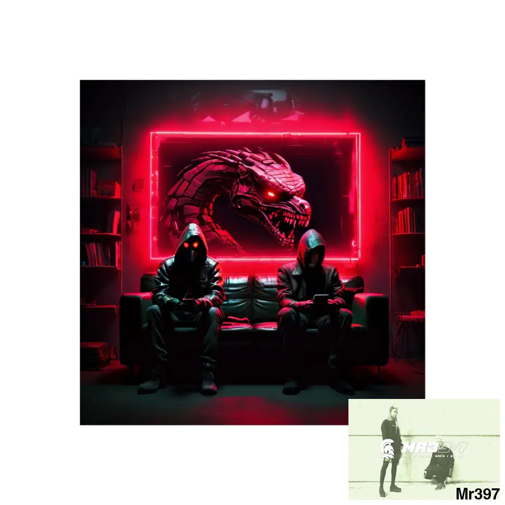 Jealousy and Death Threat my way the source September 2007 no 21 Fine Art Posters 16″ x 16″ / Matte Poster