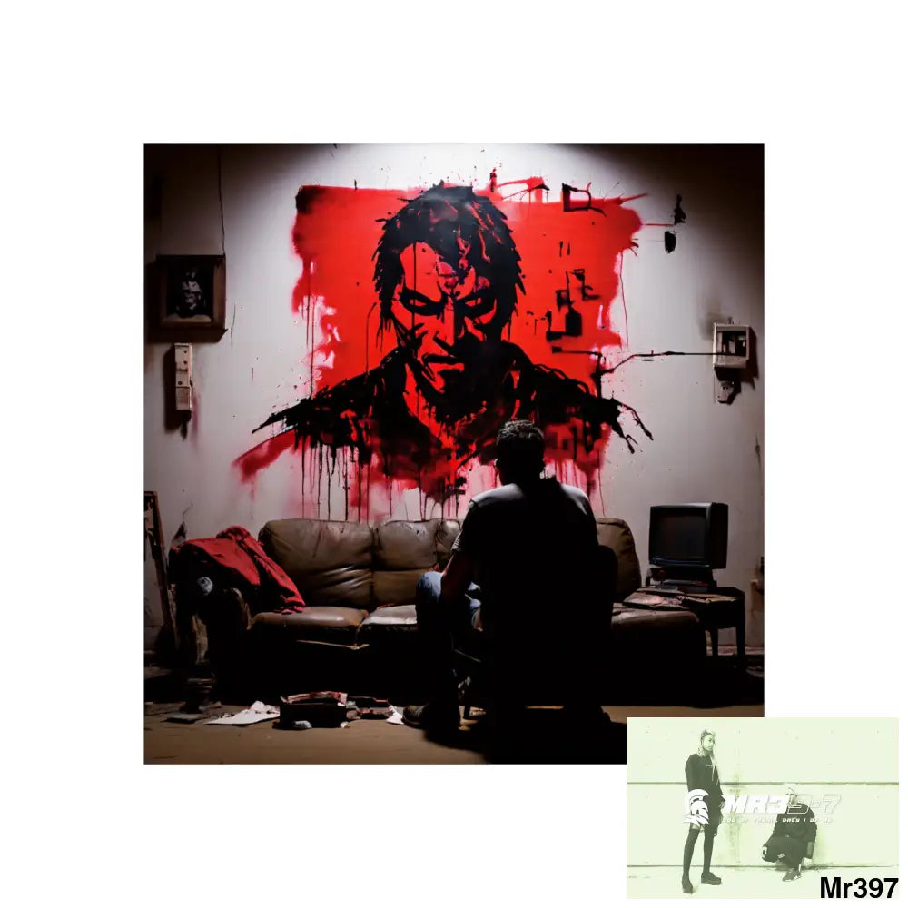 Jealousy and Death Threat my way the source September 2007 no 25 Fine Art Posters 30″ x 30″ / Matte Poster