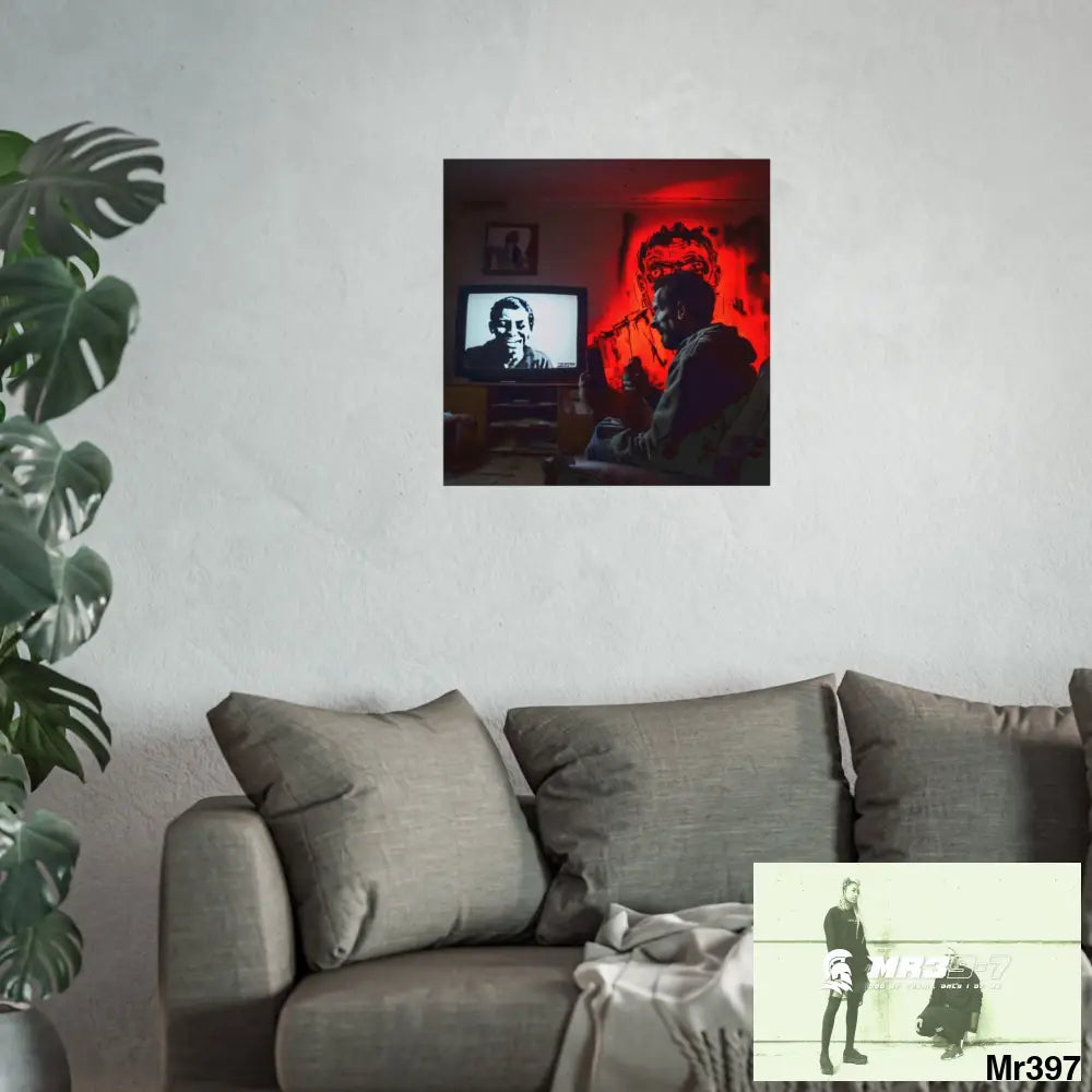 Jealousy and DeathThreat my way the source September 2007 no 6 Fine Art Posters Poster