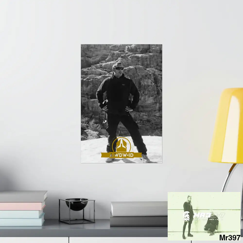 (Jordan) A Who Dares Wins ID RSF Matte Vertical Posters Poster
