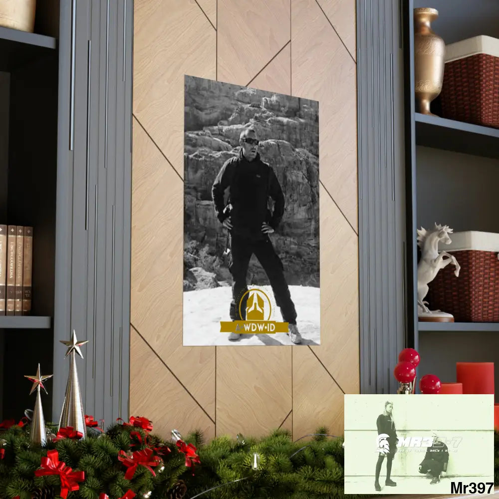 (Jordan) A Who Dares Wins ID RSF Matte Vertical Posters Poster