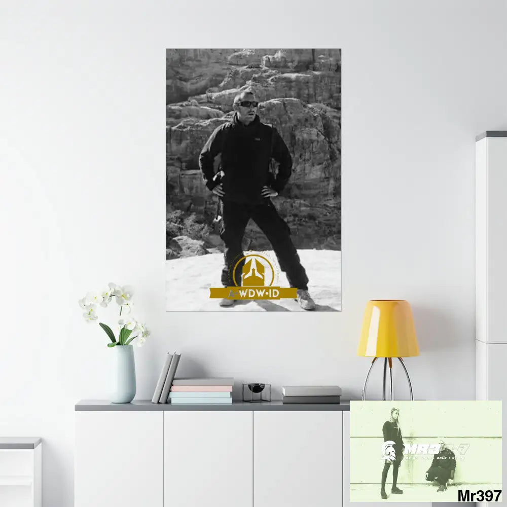 (Jordan) A Who Dares Wins ID RSF Matte Vertical Posters Poster
