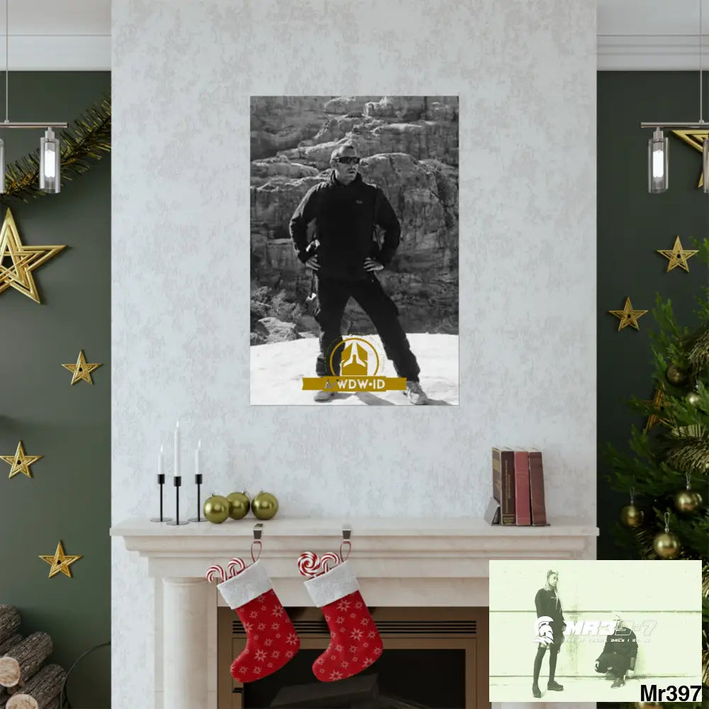 (Jordan) A Who Dares Wins ID RSF Matte Vertical Posters Poster