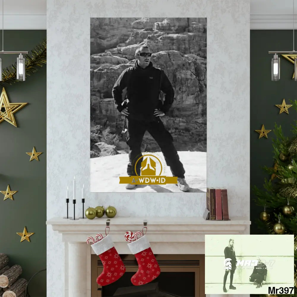 (Jordan) A Who Dares Wins ID RSF Matte Vertical Posters Poster