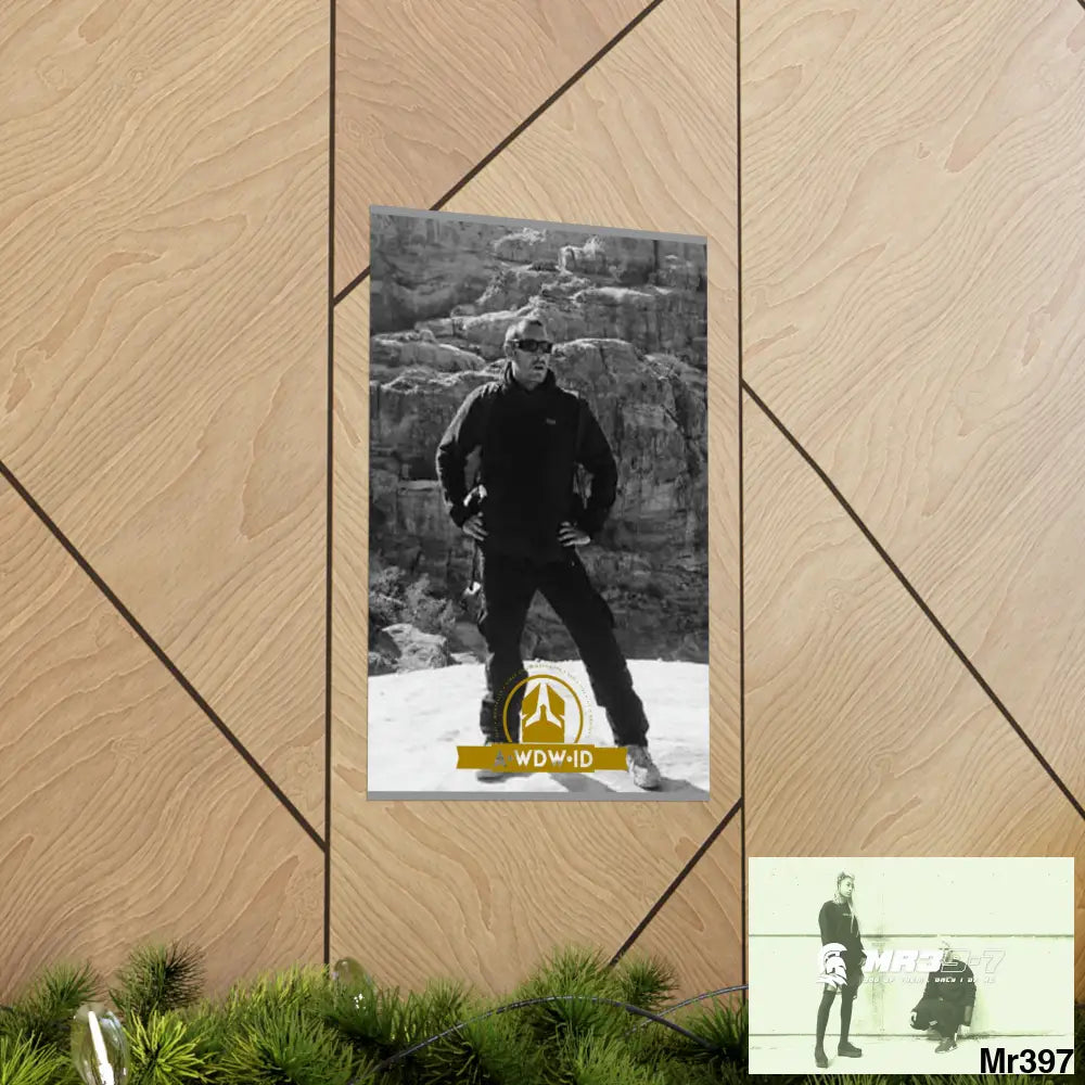 (Jordan) A Who Dares Wins ID RSF Matte Vertical Posters Poster