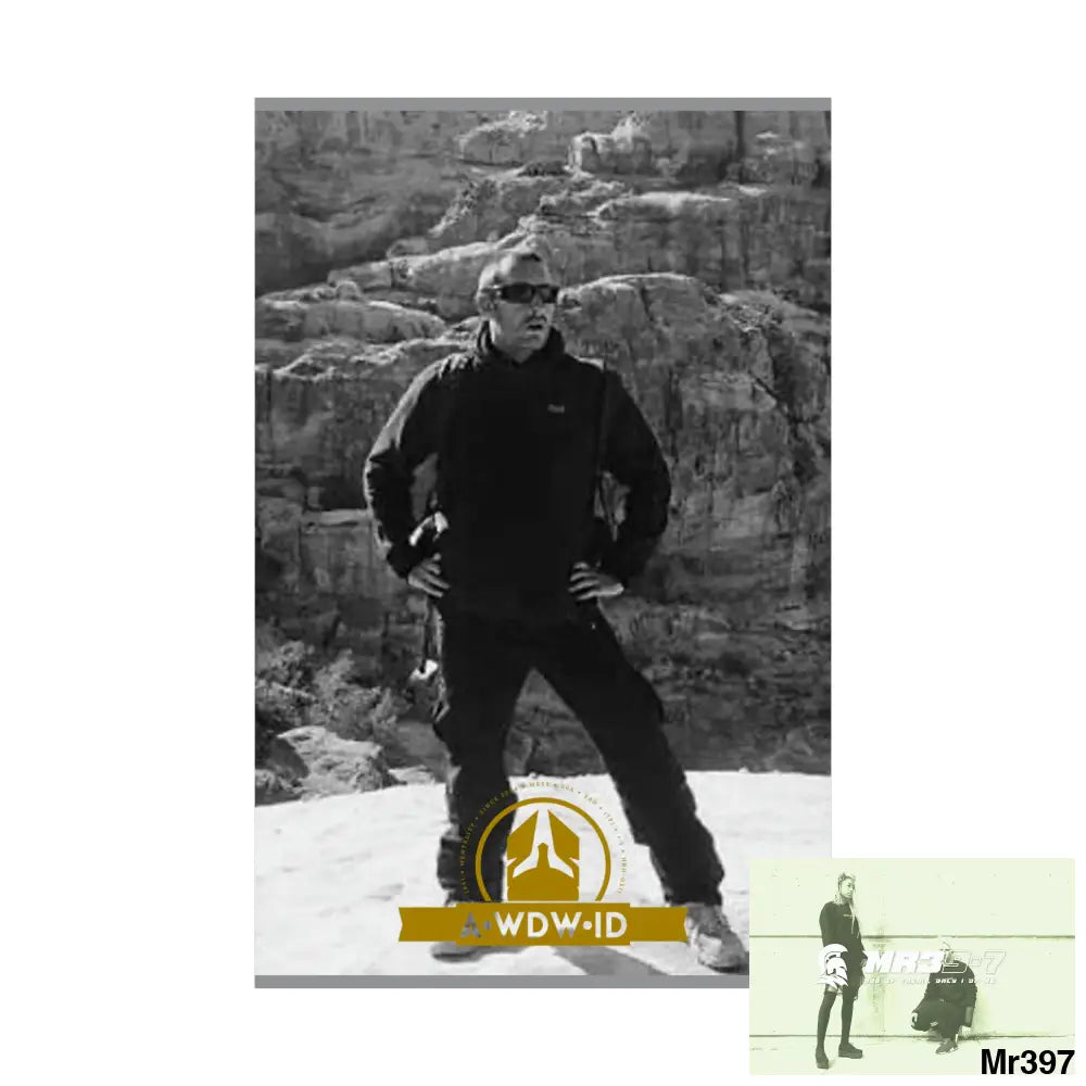 (Jordan) A Who Dares Wins ID RSF Matte Vertical Posters Poster