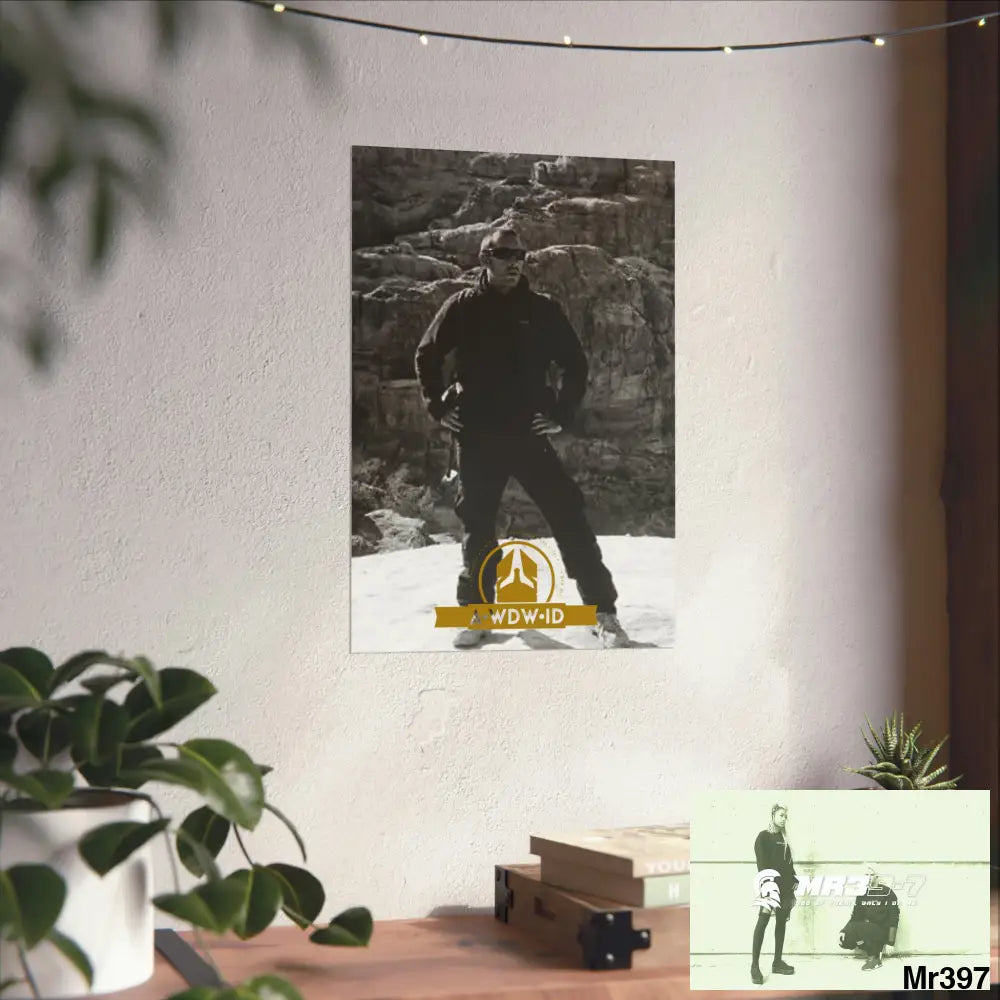 (Jordan) A Who Dares Wins ID RSF Matte Vertical Posters Poster