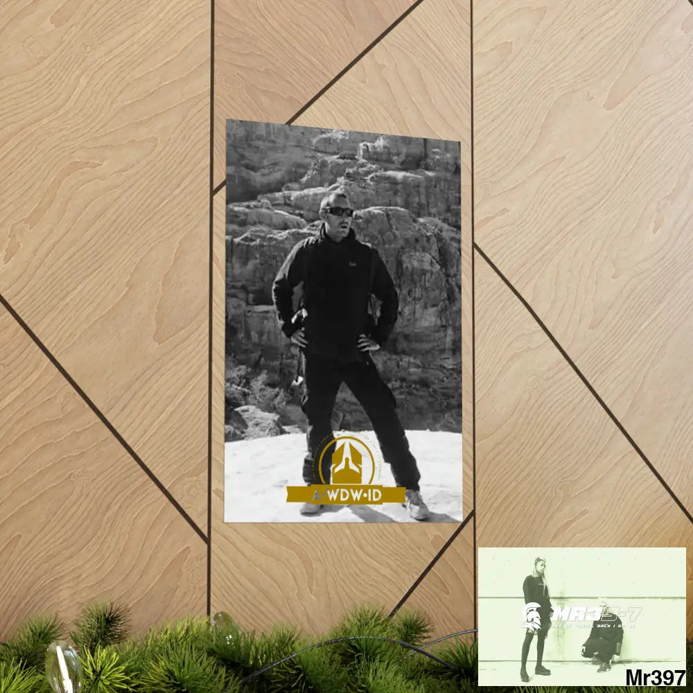 (Jordan) A Who Dares Wins ID RSF Matte Vertical Posters Poster