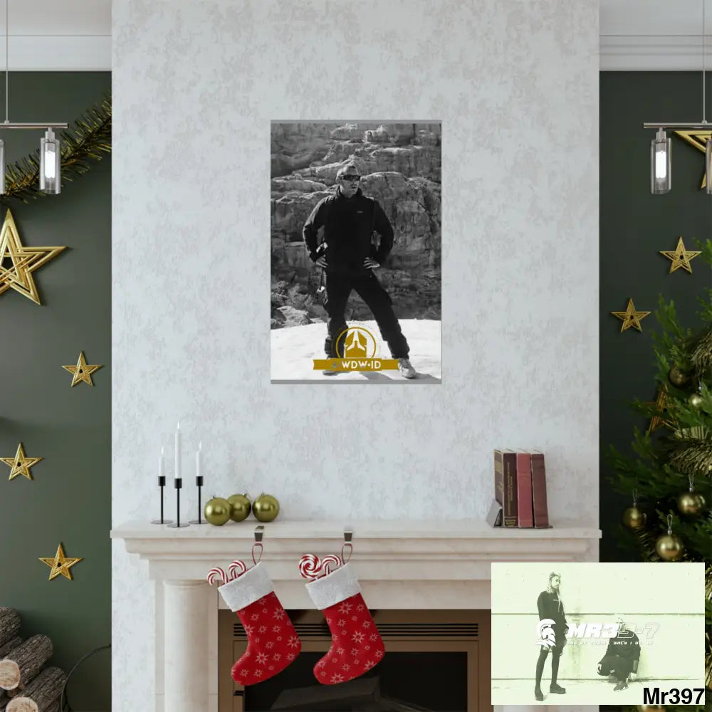 (Jordan) A Who Dares Wins ID RSF Matte Vertical Posters Poster