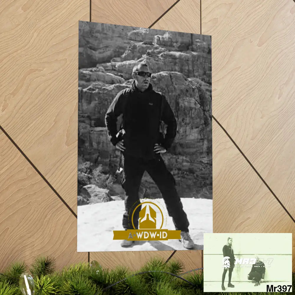(Jordan) A Who Dares Wins ID RSF Matte Vertical Posters Poster