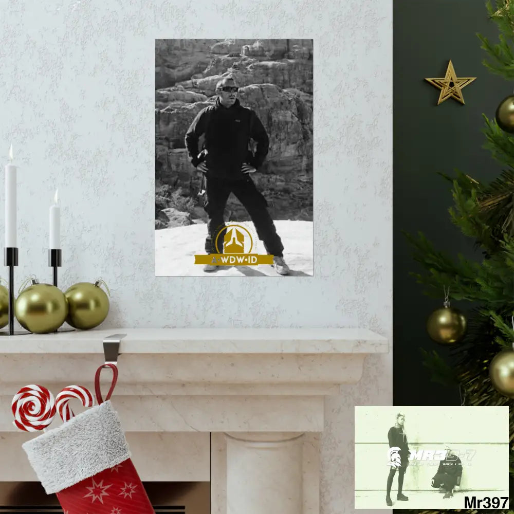 (Jordan) A Who Dares Wins ID RSF Matte Vertical Posters Poster