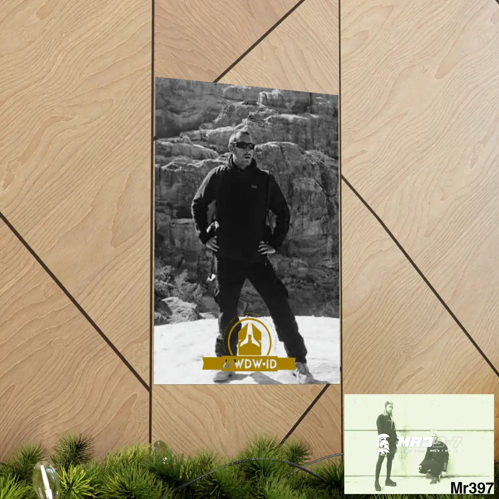 (Jordan) A Who Dares Wins ID RSF Matte Vertical Posters Poster