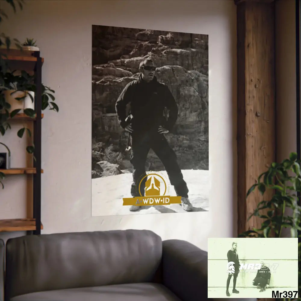 (Jordan) A Who Dares Wins ID RSF Matte Vertical Posters Poster